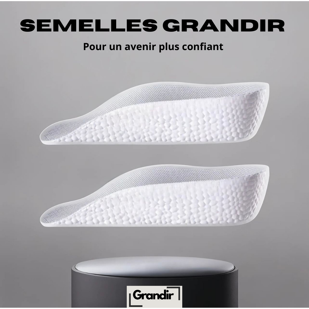 GRANDIR : les semelles compensés